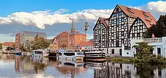 Waterfront of the Bydgoszcz Old Town