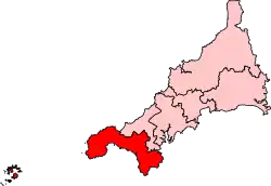 Map of constituency