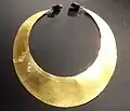 Gold lunula from Cornwall, c. 2400 BC.[209][210]