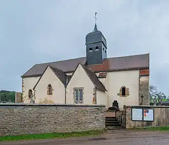 The church in Chougny