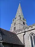 Tower and spire