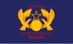 Presidential standard of Ghana