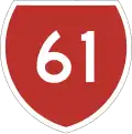 State Highway 61 shield}}