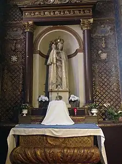 Statue of "Our Lady of Assistance”