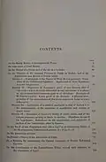 Table of contents to Volume I of Mathematical and Physical Papers (1880)