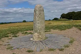 Image 19The Stone of Destiny (Lia Fáil) at the Hill of Tara, once used as a coronation stone for the High Kings of Ireland (from List of mythological objects)