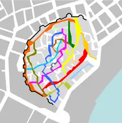 Keygubad Mosque is located in Streets in Old City, Baku, Azerbaijan