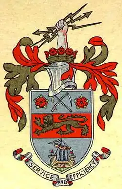 Coat of arms of Stretford Borough Council