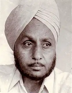Sukhbir at Chandigarh in 1976