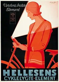 Hellesens Cykellygte-Element (1930)