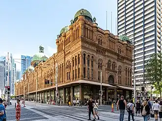 Queen Victoria Building, located in Sydney, New South Wales, Australia. Opened in 1898.
