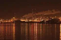 Tata Steel in IJmuiden, the Netherlands