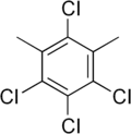 Skeletal formula of TCMX