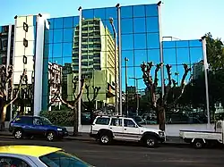 Telecomunicações de Moçambique's corporate headquarters in Maputo, the capital of Mozambique