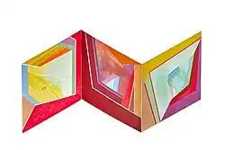 Tsar (extended), J. Wolfe, 1971, acrylic, 104" x 120"