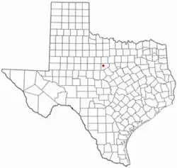 Location of Cisco, Texas