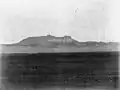 1908 image of a mountain associated with Muhammad and Lawrence of Arabia, 40 miles (64&nbsp;km) from Tabuk