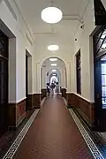 Police headquarters corridor