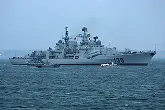 The third Sovremenny-class destroyer sold to China was delivered in December 2005.