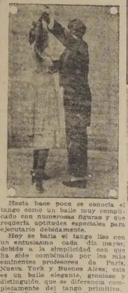 Until recently, direct tango was known as a very complicated dance, with numerous figures and each one requiring special skills to perform it properly. Today, the smooth tango is danced with increasing enthusiasm. It has been combined by the most eminent teachers of New York and Buenos Aires, due to the simplicity