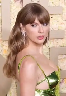 Swift at the 2024 Golden Globes