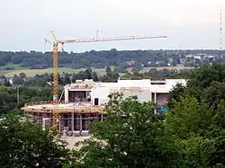 Telekom Dome under construction