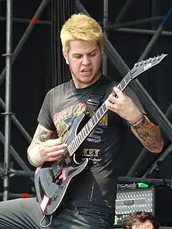 Tuttle performing in 2008