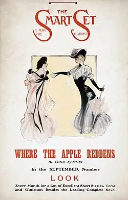 One of the earlier covers of The Smart Set magazine