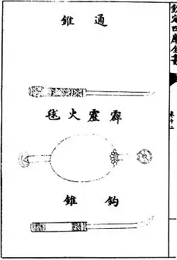 A thunderclap bomb as depicted in the Wujing Zongyao.