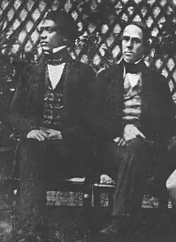 Hawaiian and American in 19th century suits