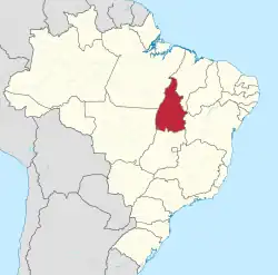 Location in Brazil