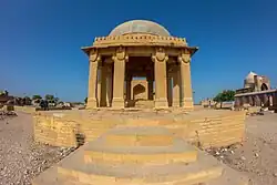 Tomb of Mirza Muhammad Baqi Tarkhan (1567–1585 AD), Makli Necropolis.[8]