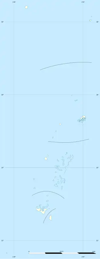 Kolovai is located in Tonga