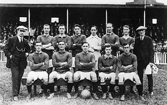 First Football League match in 1921