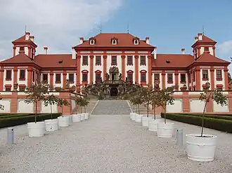 Troja Palace by Jean Baptiste Mathey, 1679–1685.