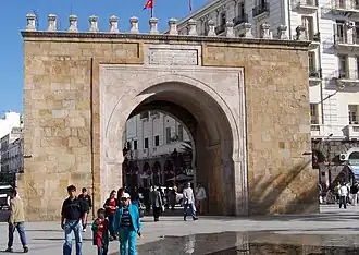 The Bab el Bhar in Tunis
