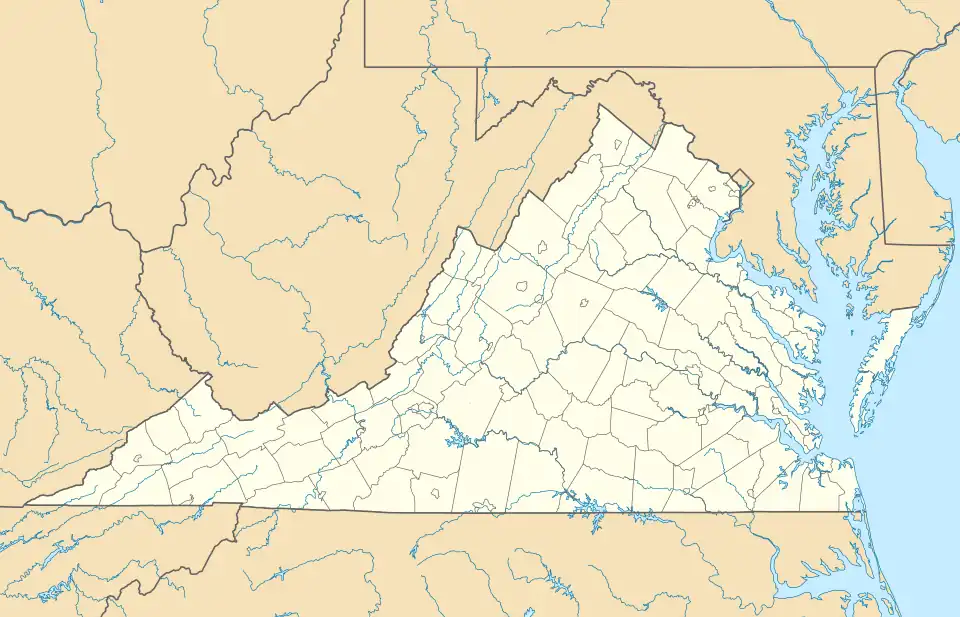 Springfield is located in Virginia