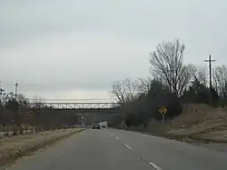 U.S. Highway 62 just east of Okmulgee