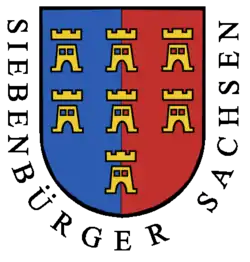 Historical coat of arms of the Transylvanian Saxons