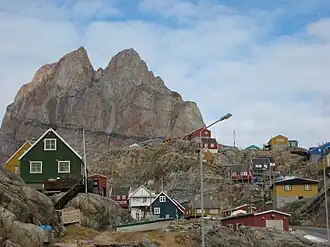 Uummannaq in August 2008