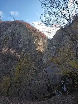 River valley in the south of the Gurdeh village