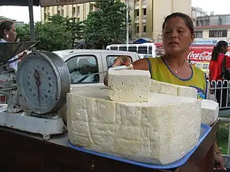 Costeño cheese is originally from the Caribbean Coast of Colombia.