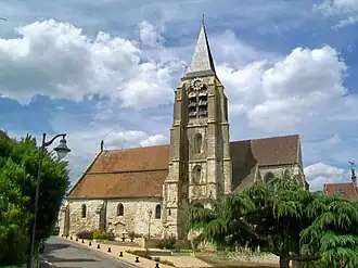 The church of Saint-Denis in Ver-sur-Launette
