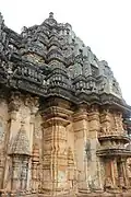 Vesara style tower over shrine in Kaitabheshvara temple at Kubatur
