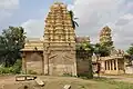 View of Lakshmikanta temple and related structures at Kalale