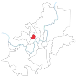 Location in Vilnius