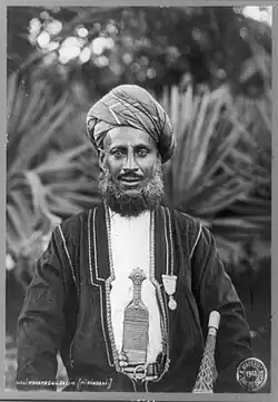 Portrait of Wali Mohamed bin Salim, 1902