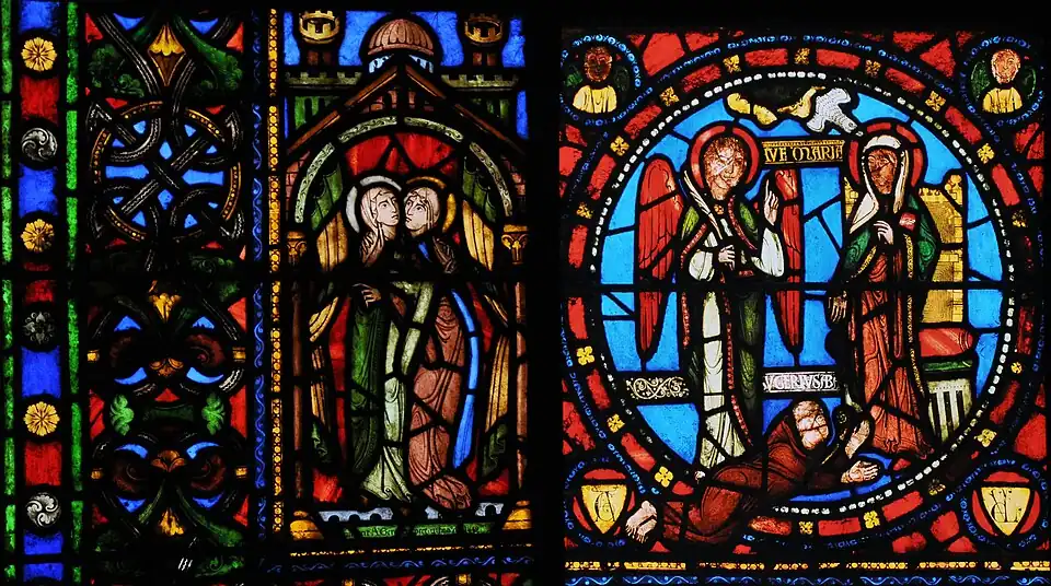 "Childhood of Christ", (12th c., Saint Mary Axis chapel)