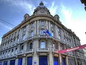 Building of the Croatian-Slavonian Provincial Central Savings Bank