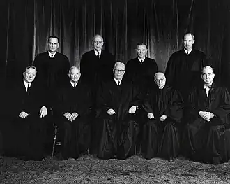 Warren Court, (April 16, 1962 - August 28, 1962)